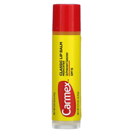 Carmex, Classic Lip Balm Medicated SPF 15 - 4.25 g
 كارمكس، مرطب شفاه كلاسيك مع حماية من الشمس 15 - 4.25 غرام
